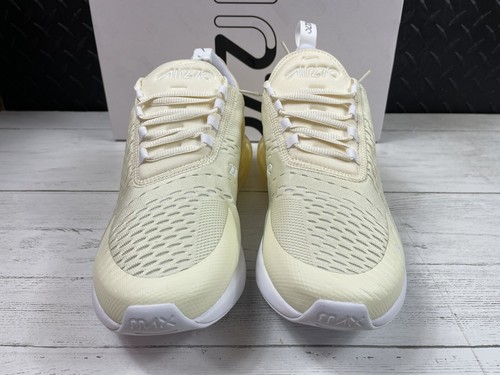 Pre-owned Nike Air Max 270 Women's Coconut Milk White/yellow Dj5991-100 Sz 10.5
