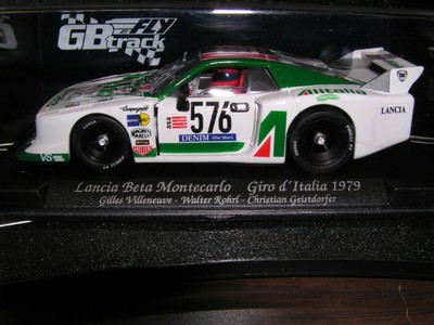 FLY GB 36 576 LANCIA BETA MONTECARLO 1979 GIRO d''ITALIA SLOT CAR 1/32 SCALE