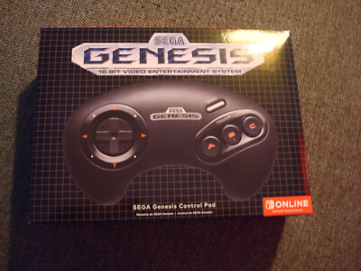 NEW OFFICIAL Sega Genesis Wireless Controller for Nintendo Switch Online Console