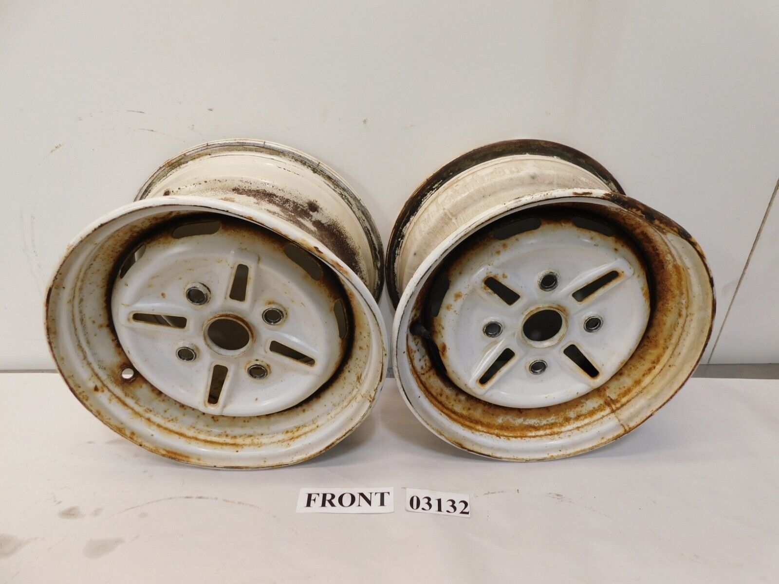 1987 Yamaha Big Bear YFM350 OEM Front Wheels Rims 12X6.5 2HR-25180-00-UJ 1987 Yamaha Big Bear YFM350 OEM Front Wheels Rims 12X6.5 2HR-25180-00-UJ