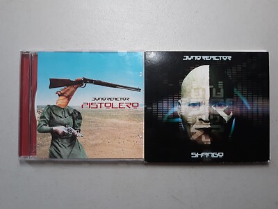 Lot of 2 CDs Pistolero + Shango by Juno Reactor Complete Free Shipping