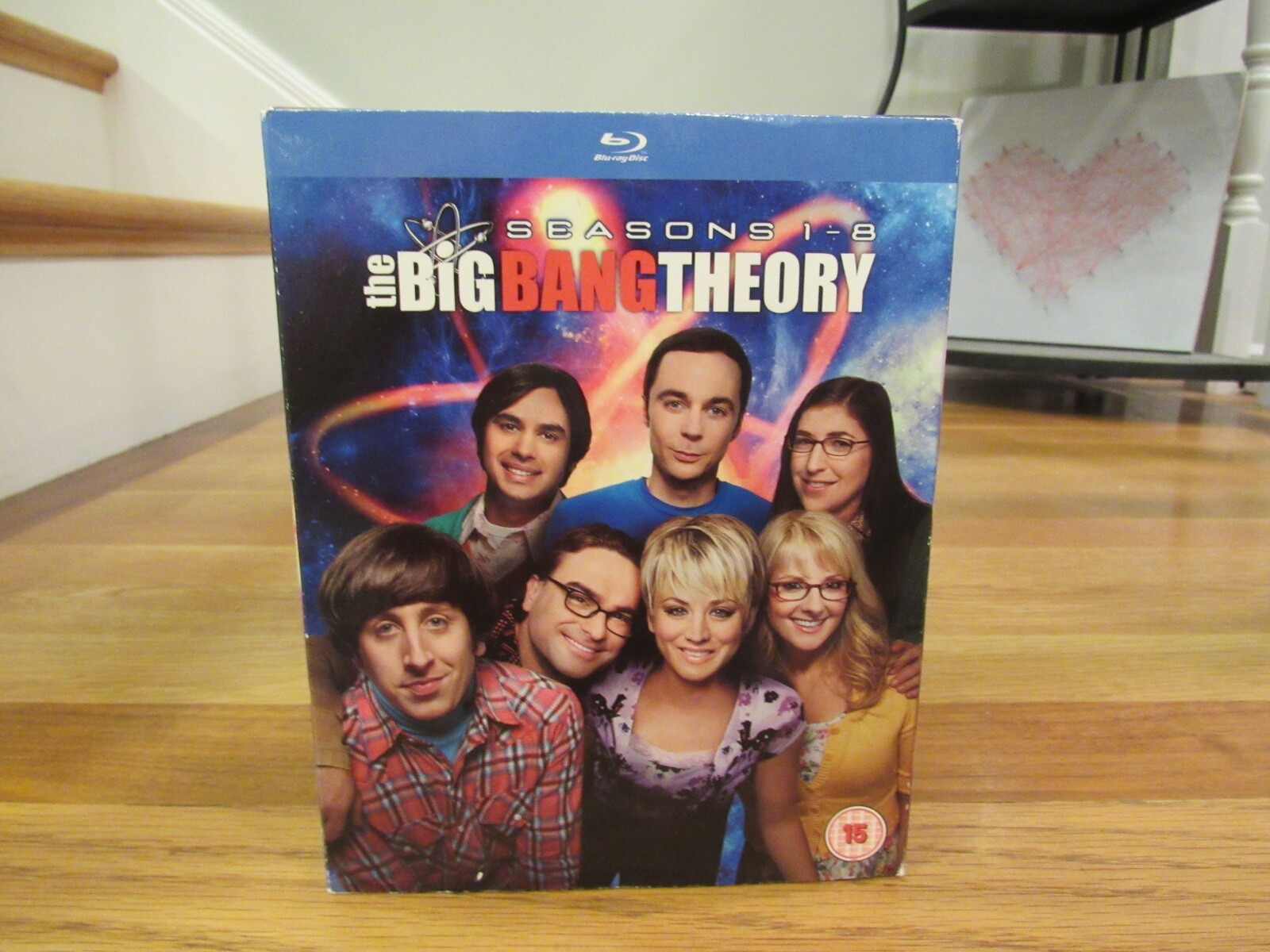 The Big Bang Theory Season 1-8 Region-Free UK Blu-ray