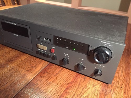 NAD Electronics Stereo Cassette Deck 6325 120V 60Hz For Parts or Repair