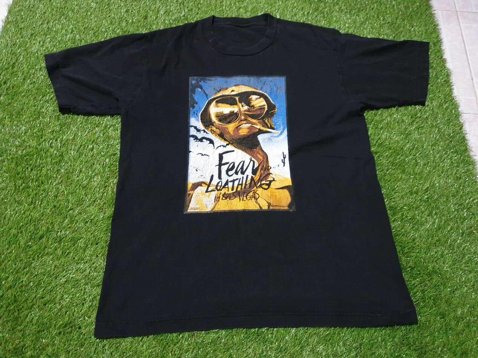 Rare vintage Fear & Loathing in Las Vegas Movie T Shirt Size Rare vintage Fear & Loathing in Las Vegas Movie T Shirt Size