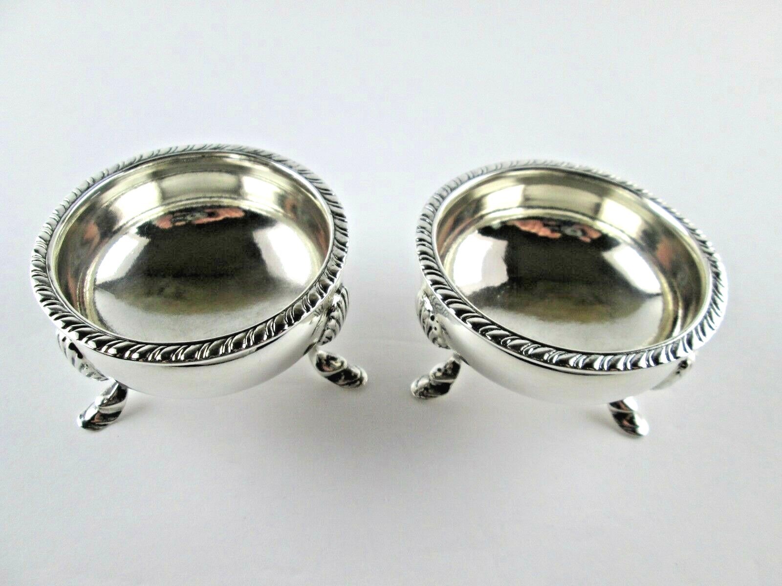 Tuttle Salt Cellars - 75 - Vintage American Sterling Silver
