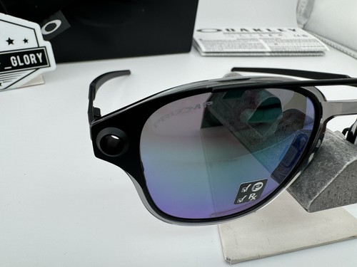 Pre-owned Oakley Coldfuse Matte Black With Prizm Jade Polarized Sunglasses Oo6042-08