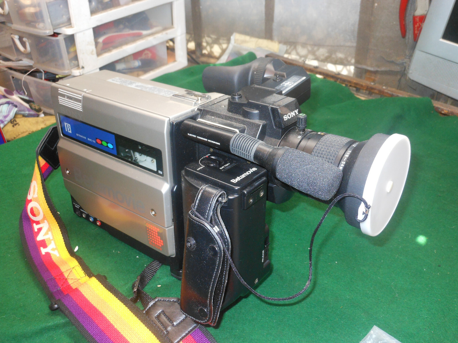 ビデオカメラ Betamovie Sanyo Betamovie VRC 200 Auto Focus Video Recorder Movie