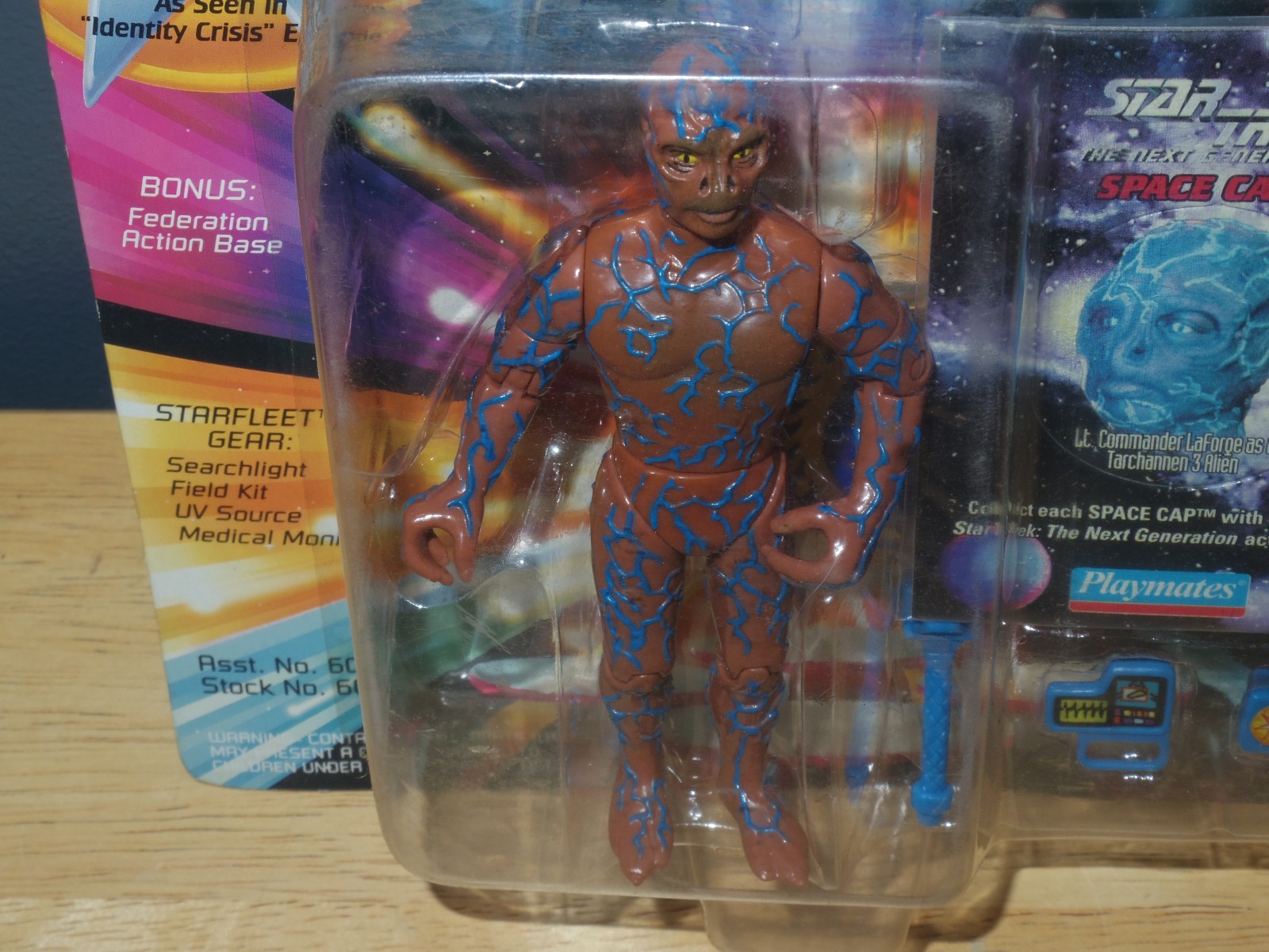 1994 Playmates Star Trek Next Generation Lt. Commander LaForge Collectible - New