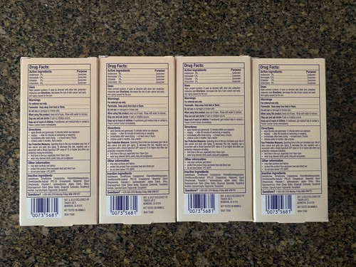 New Trader Joe's Daily Facial Sunscreen Broad Spectrum SPF 40 - 1.7oz x 4 Bottle