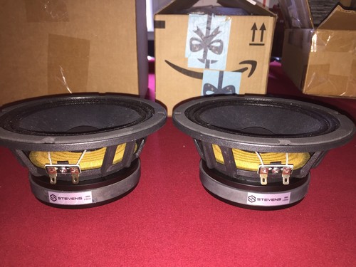 Stevens Audio MB6 4 Ohm 6.5” Midbass Pair