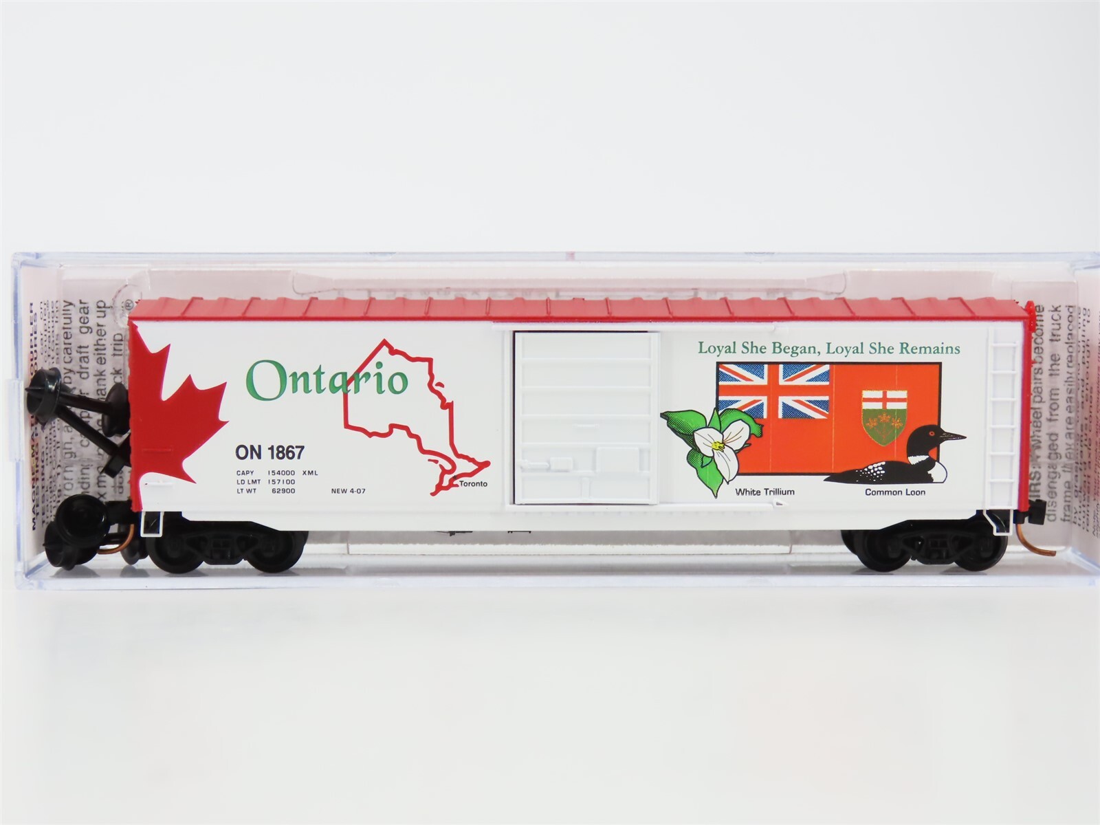 N Scale Micro-Trains MTL 07700156 Ontario Provincial 50