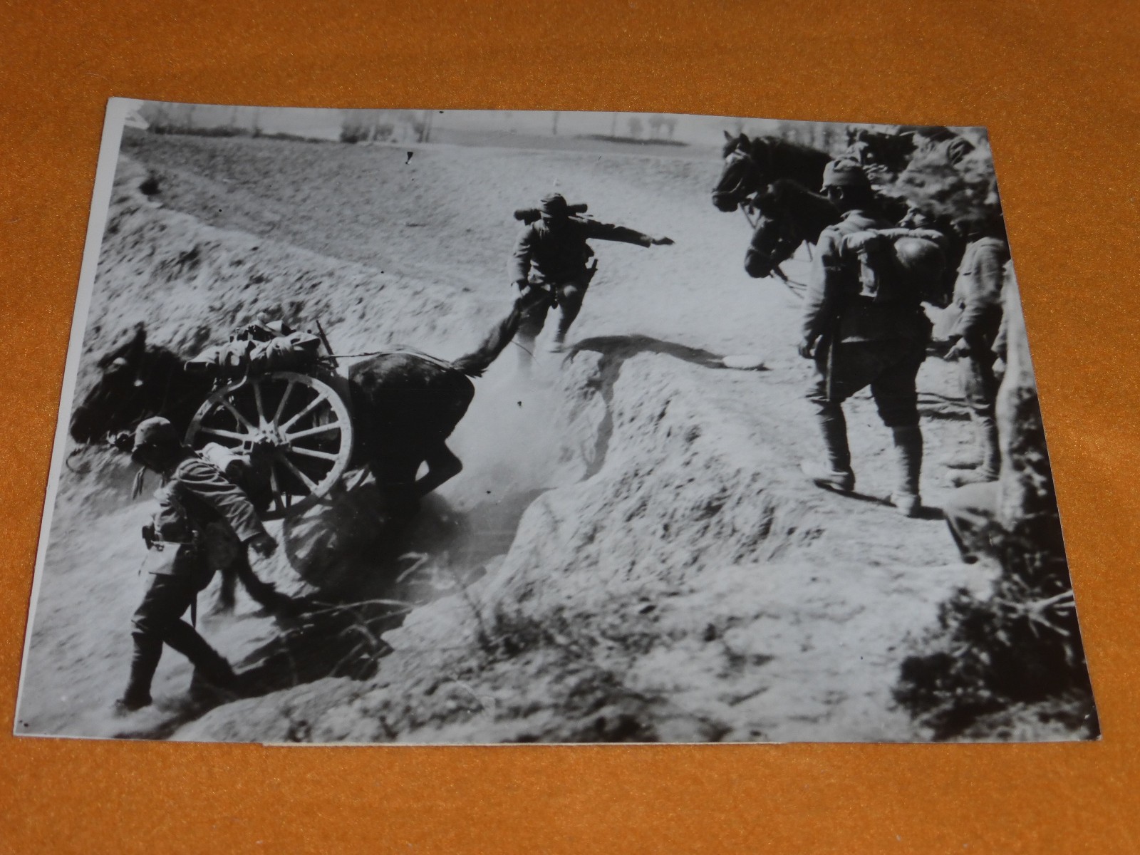 Japanisch-Chinesischer Krieg Kavallerie Shanxi Shansi Front Foto China Japan