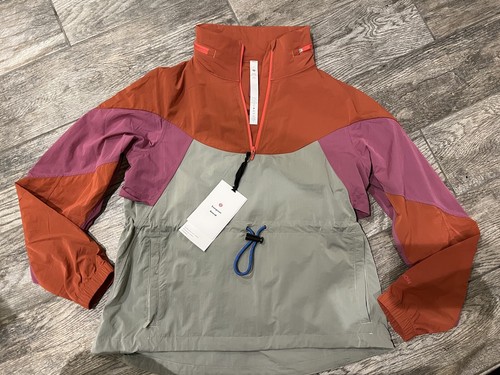 Lululemon Womens Evergreen Anorak Jacket Coat Pullover Size