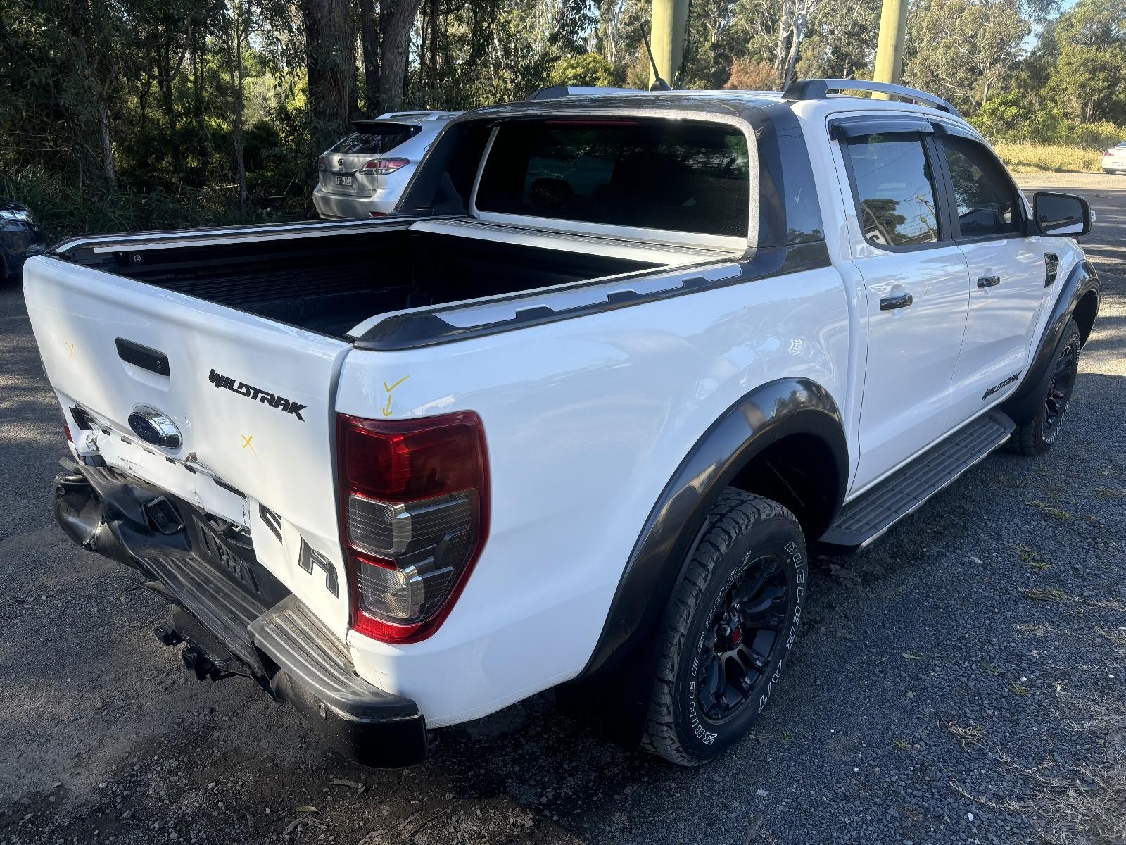 2020 Ford Ranger WHEEL ARCH FLARE PX RH REAR NON RAPTOR ADHESIVE TYPE 07/11-04/22 image 8