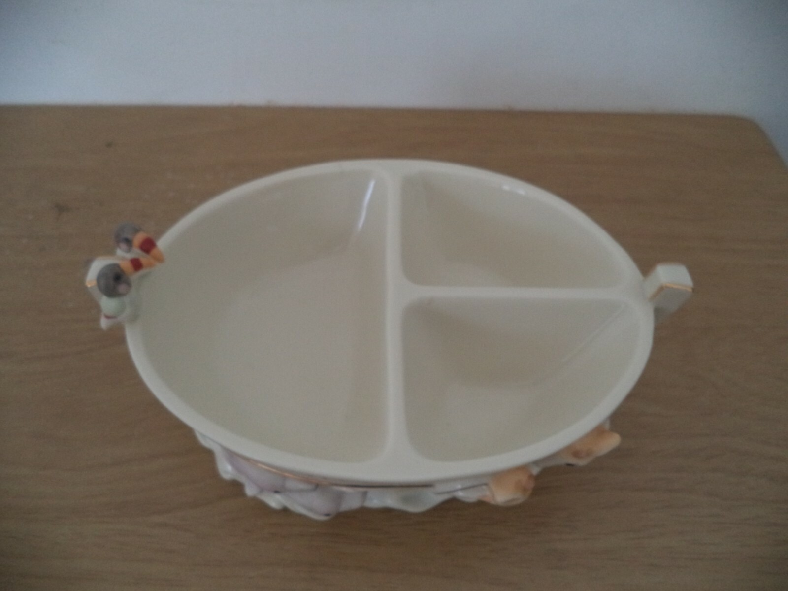 Lenox NOAH'S ARK Child's Divided Bowl ONLY