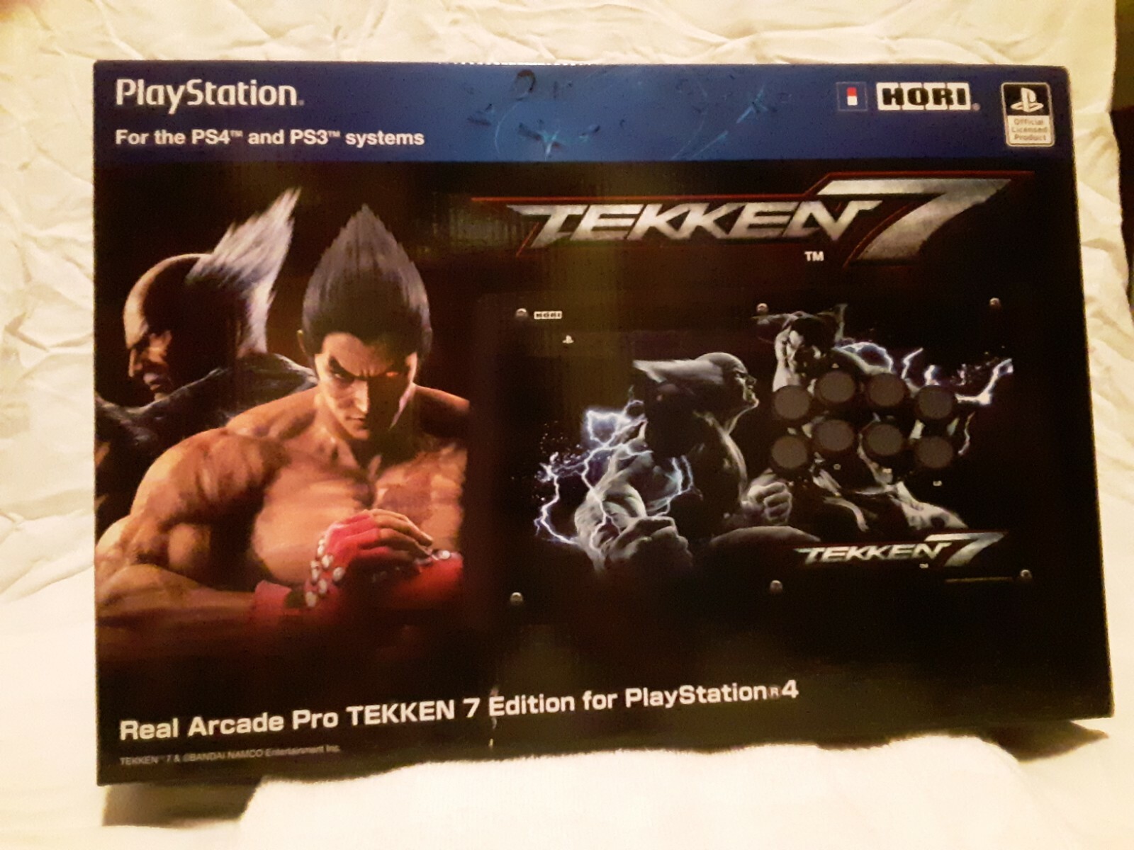 Tekken 7 PS4 Hori Real Arcade Pro fight stick new in box PS3