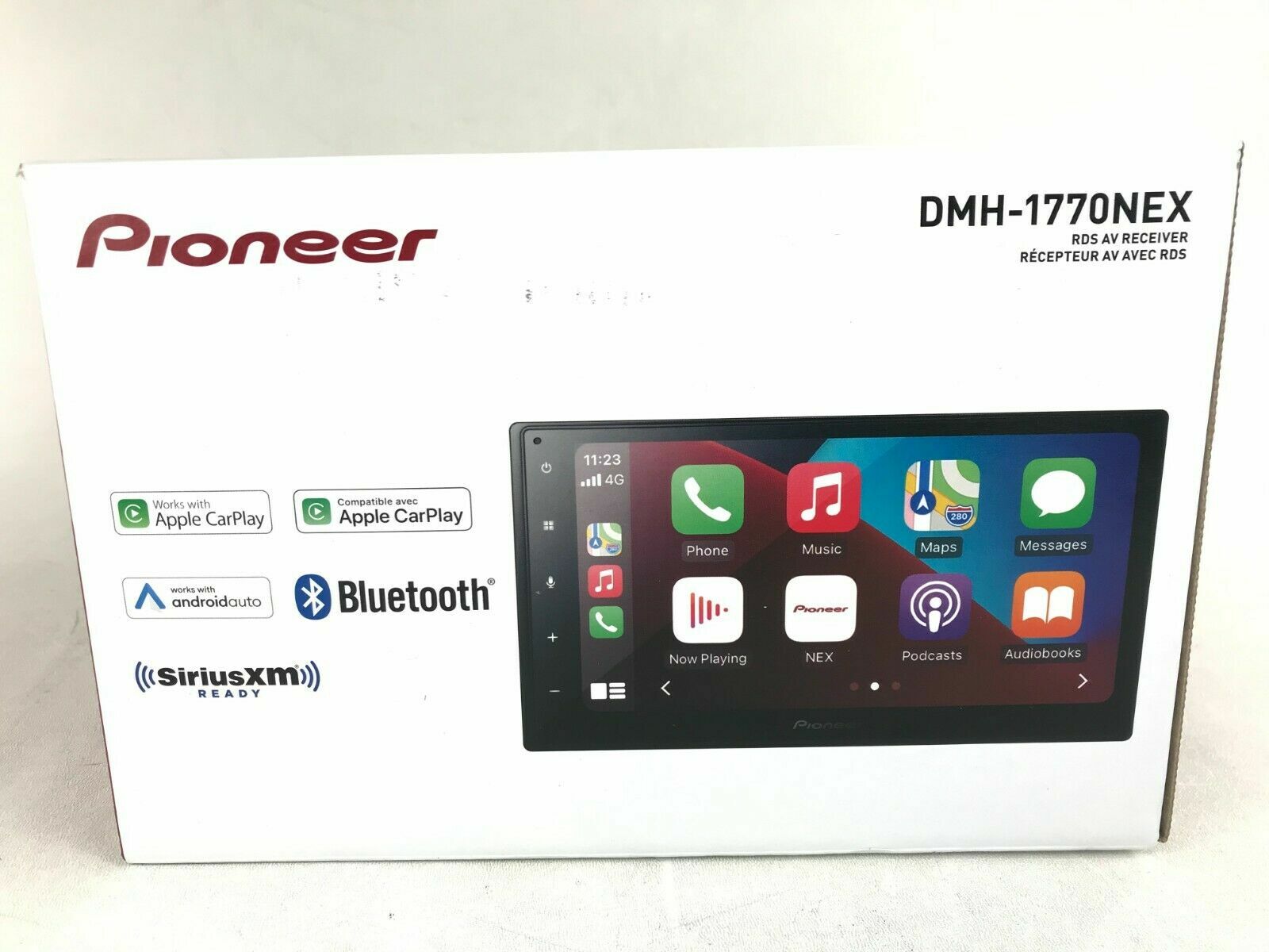 【人気】HEYINCAR+ CarPlayAIBox Android Auto PIONEER DMH-1770NEX Apple CarPlay Android Auto Bluetooth