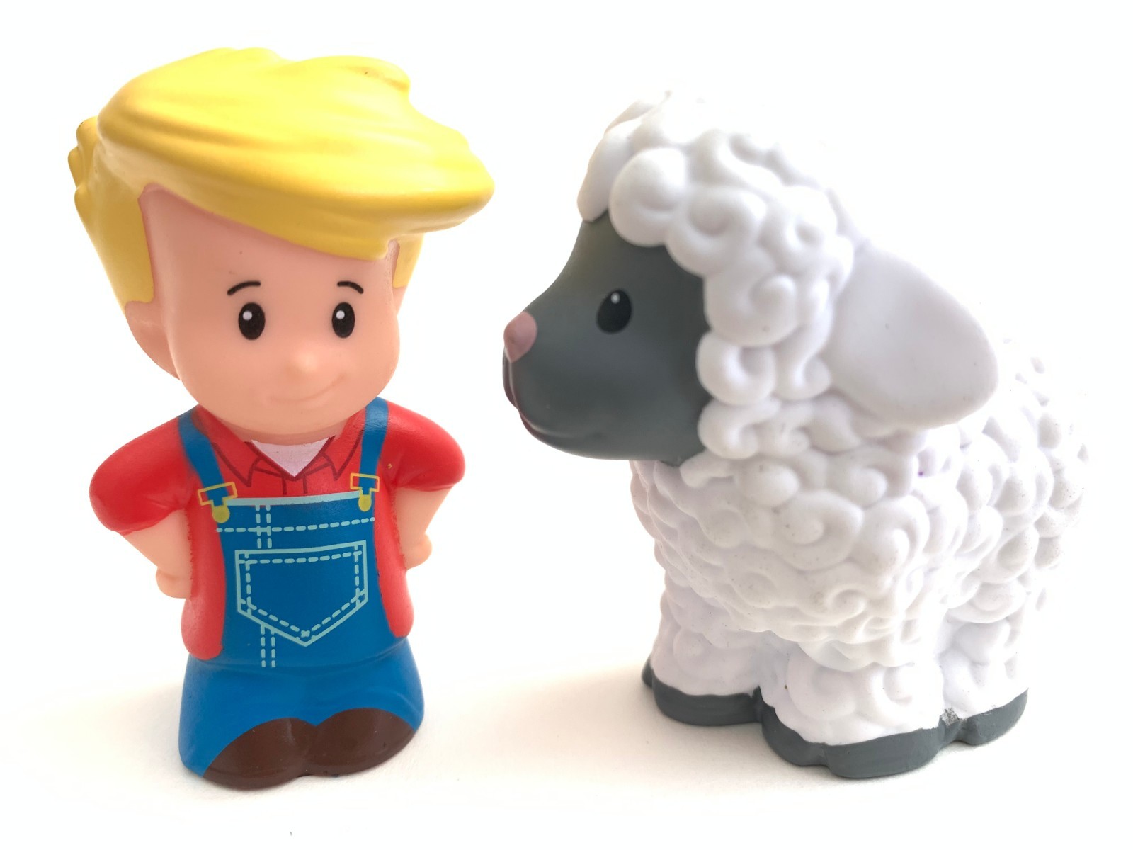 NEW Fisher Price Little People Farm Animals & Farmer Eddie - Horse, Cow, Sheep