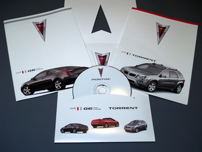2006 Pontiac G6 - Torrent Press Kit with CD-ROM