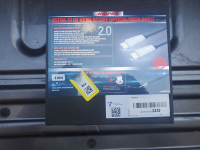 Ruipro Ultra-Slim HDMI Active Optical Fiber Cable 2.0 10m