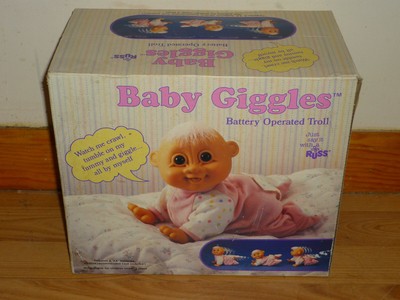 vintage giggles doll