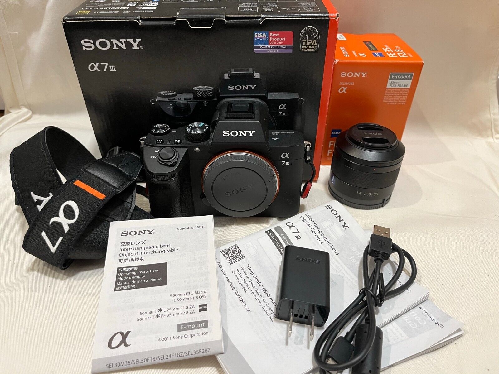 Sony a7III Camera(ONLY 1400 SHUTTER COUNTS) + Sony ZEISS Sony a7III Camera(ONLY 1400 SHUTTER COUNTS) + Sony ZEISS