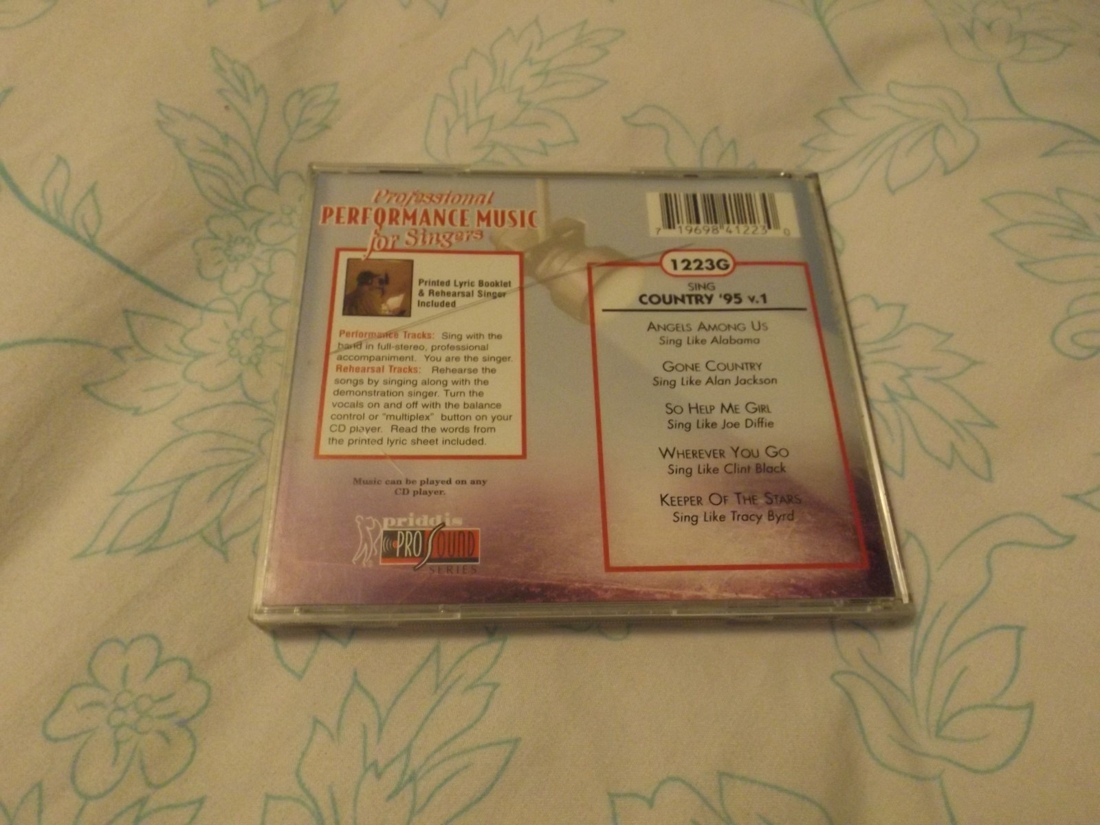 PROSOUND COUNTRY KARAOKE CD!  HITS VOL 95, 1223G