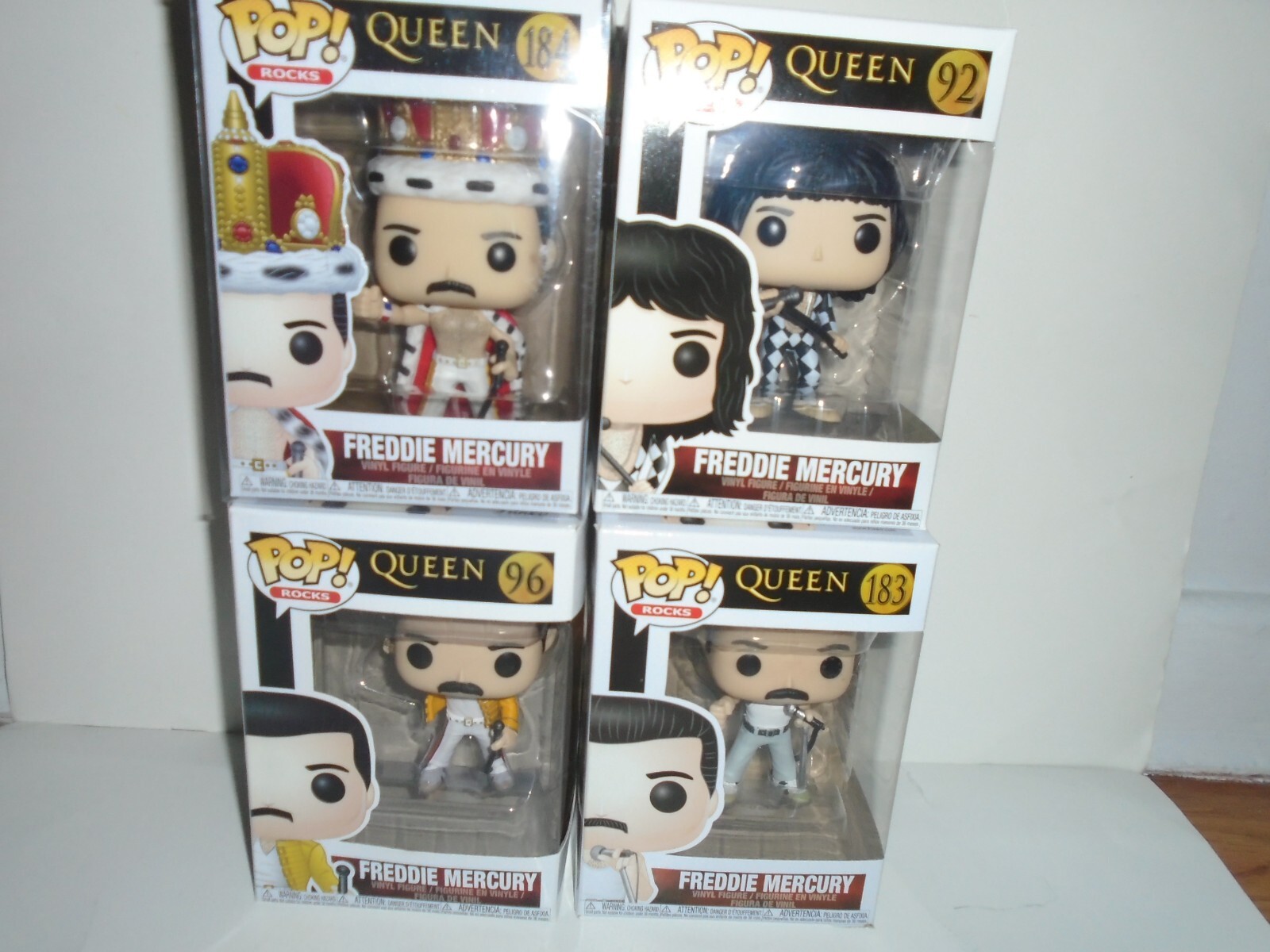 Freddie Mercury Queen 4 Funko Pops New IN Box | eBay