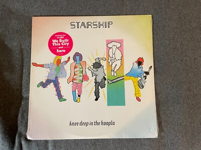 Starship SEALED LP w Hype Sticker - Knee Deep In The Hoopla 1985 Grunt Records
