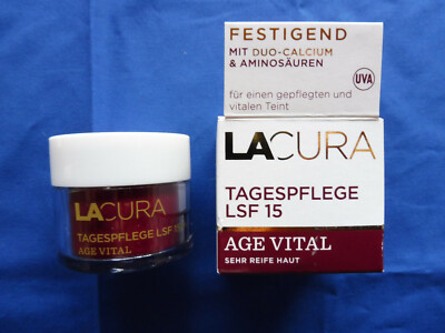 Lacura Tagespflege LSF15 (15,98€/100ml), Age Vital ; a 50 ml 