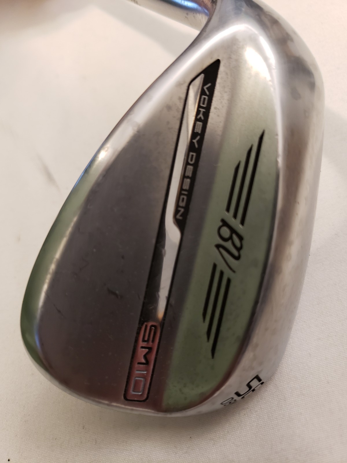 Used Titleist Vokey SM10 - Sandwedge 56* - 08* B - M Grind - Tour Chrome - LH
