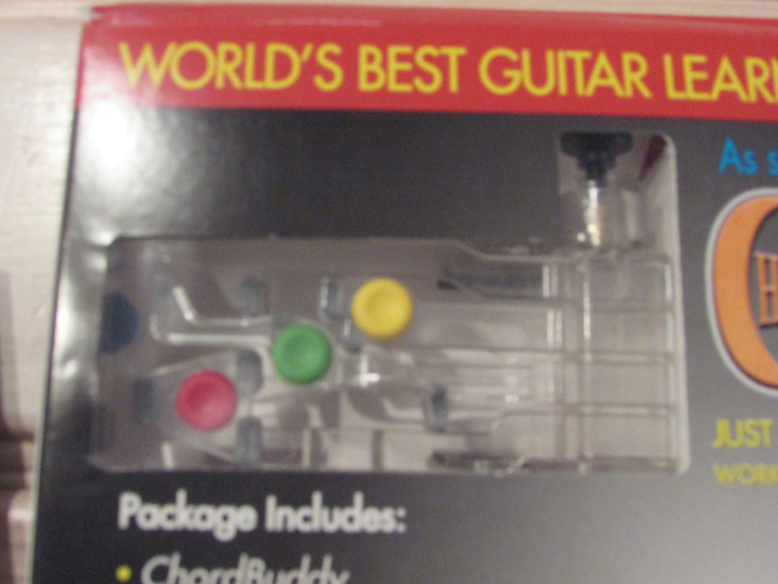 Chord Buddy Guitar Learning System plus Worship Song book