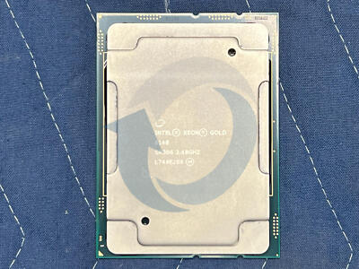 Intel Xeon Gold 6148 SR3B6 20-Core 2.4GHz 27.5MB LGA 3647 Processor