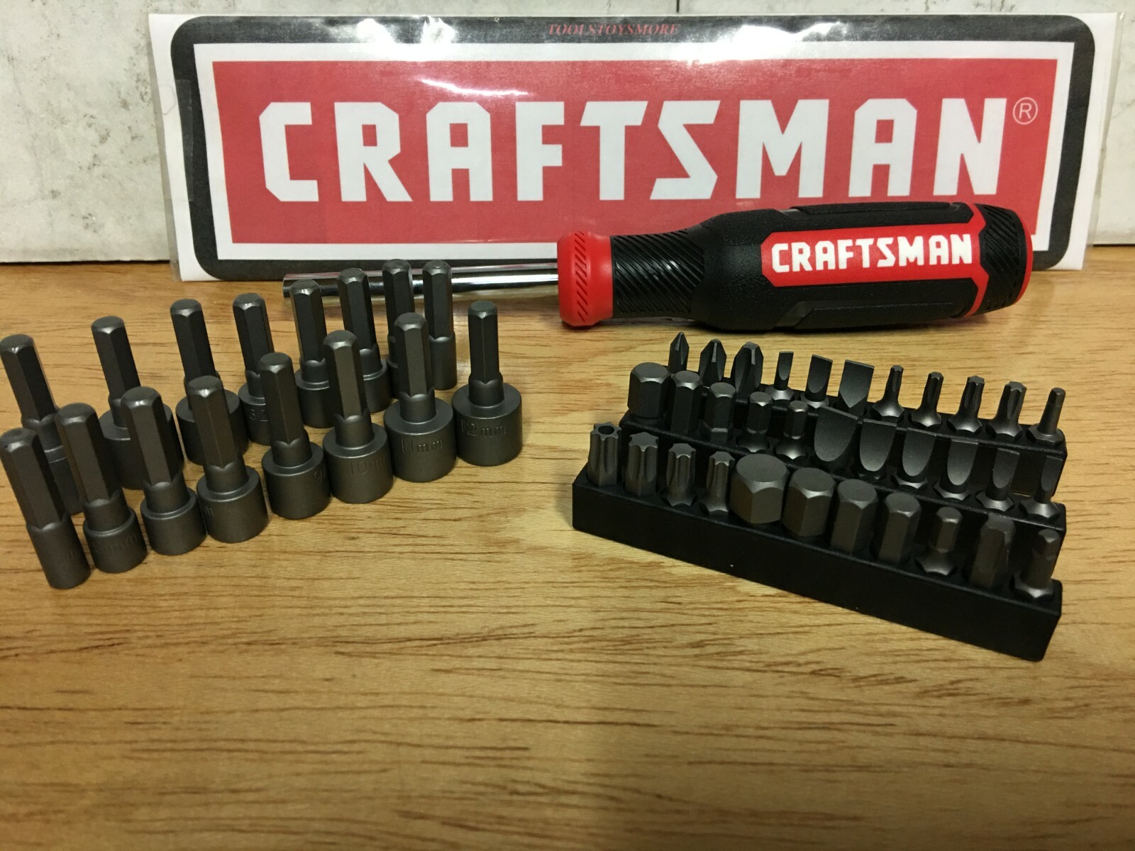 Craftsman 50 Pc Premium Screwdriver Bit Set Torx Slot Phillip