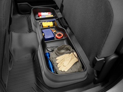 2015 Chevrolet Silverado 1500 Double Cab >> WeatherTech Under Seat Storage System for 2019 Chevy Silverado/ GMC Sierra 1500 | eBay 2015 Chevrolet Silverado 1500 Double Cab >> WeatherTech Under Seat Storage System for 2019 Chevy Silverado/ GMC Sierra 1500 | eBay