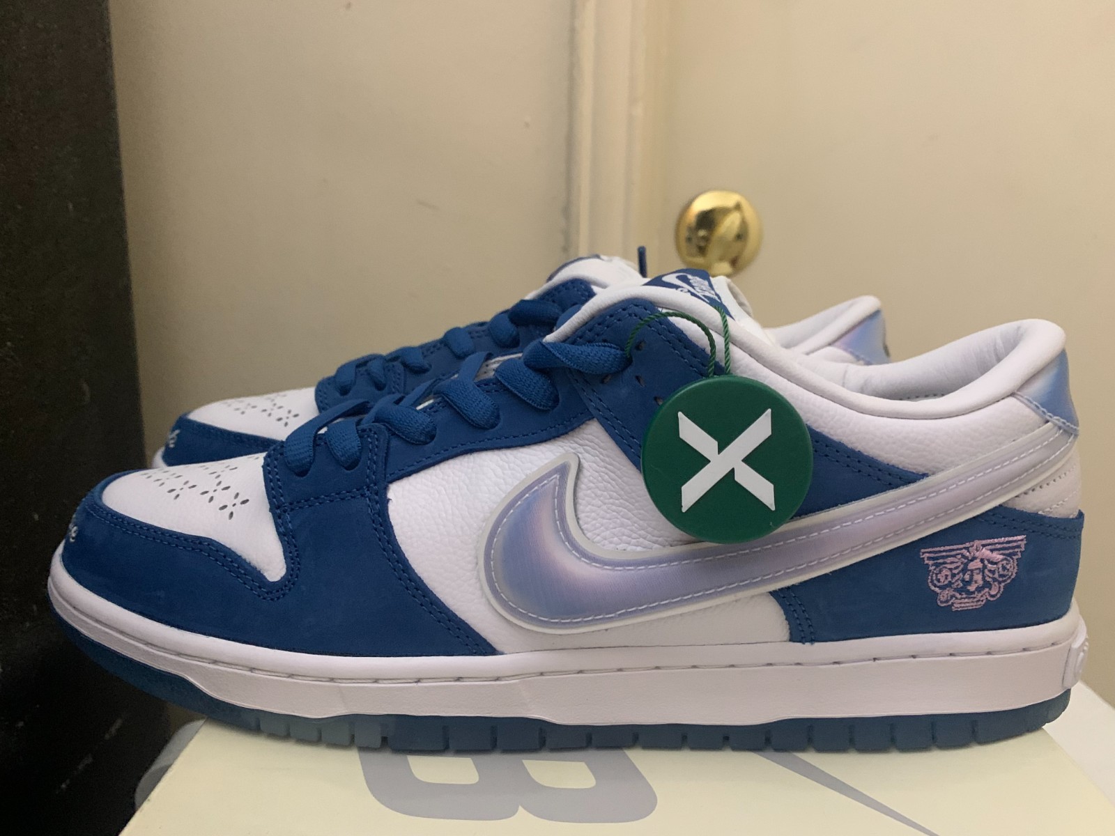 NIKE SB 箱　②us9.0 Nike SB Dunk Low Pink Box Men's - 833474-601 - US