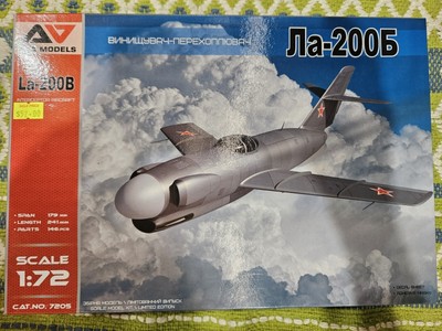 A&A Model 1/72 No.7205 Lavochkin La-200B Box 112