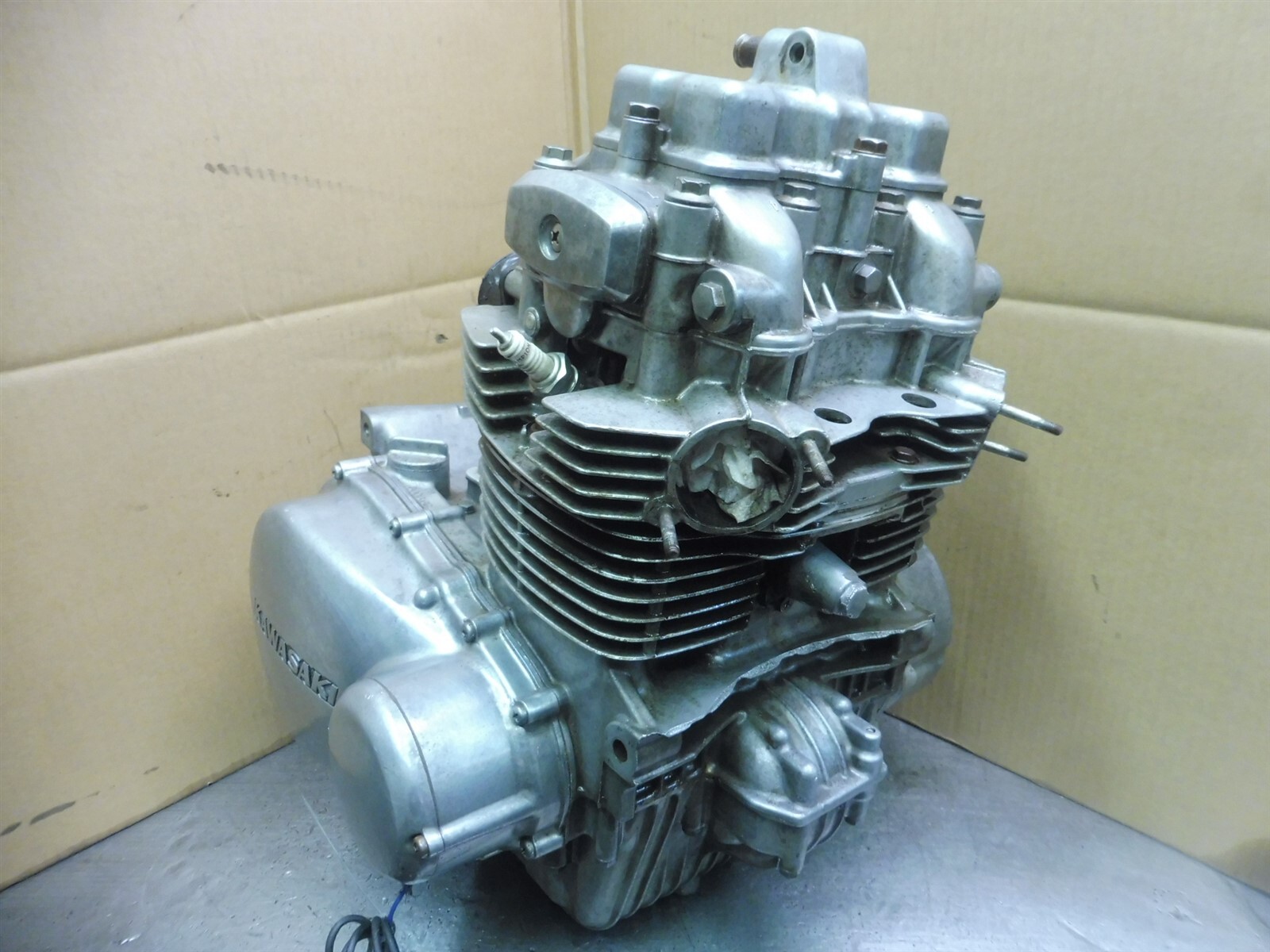 1976 Kawasaki KZ400 K4SE KM422L. engine motor compression 1976 Kawasaki KZ400 K4SE KM422L. engine motor compression