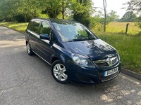 2012 Vauxhall Zafira 1.8 16V Exclusiv Euro 5 5dr MPV Petrol Manual