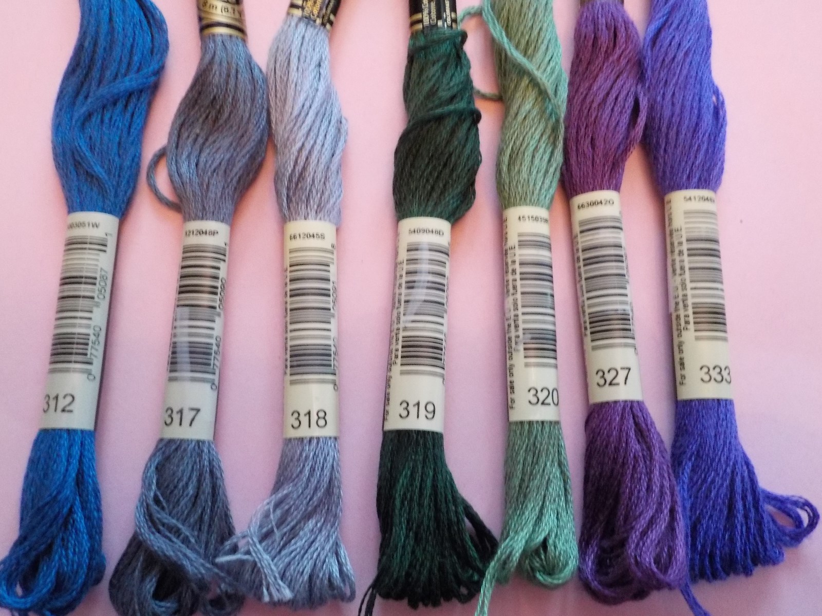 DMC - Embroidery Floss - 34 Colors Available - Free Ship with purchase of 2 +