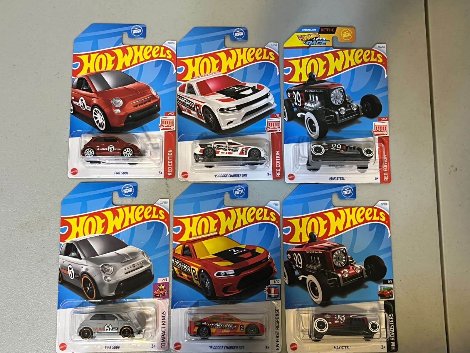 Hot Wheels 2024 Target Red Edition Lot of 6. Includes Non