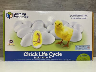 Learning Resources Chick Life Cycle Exploration Set 2733 - *Missing Chick*