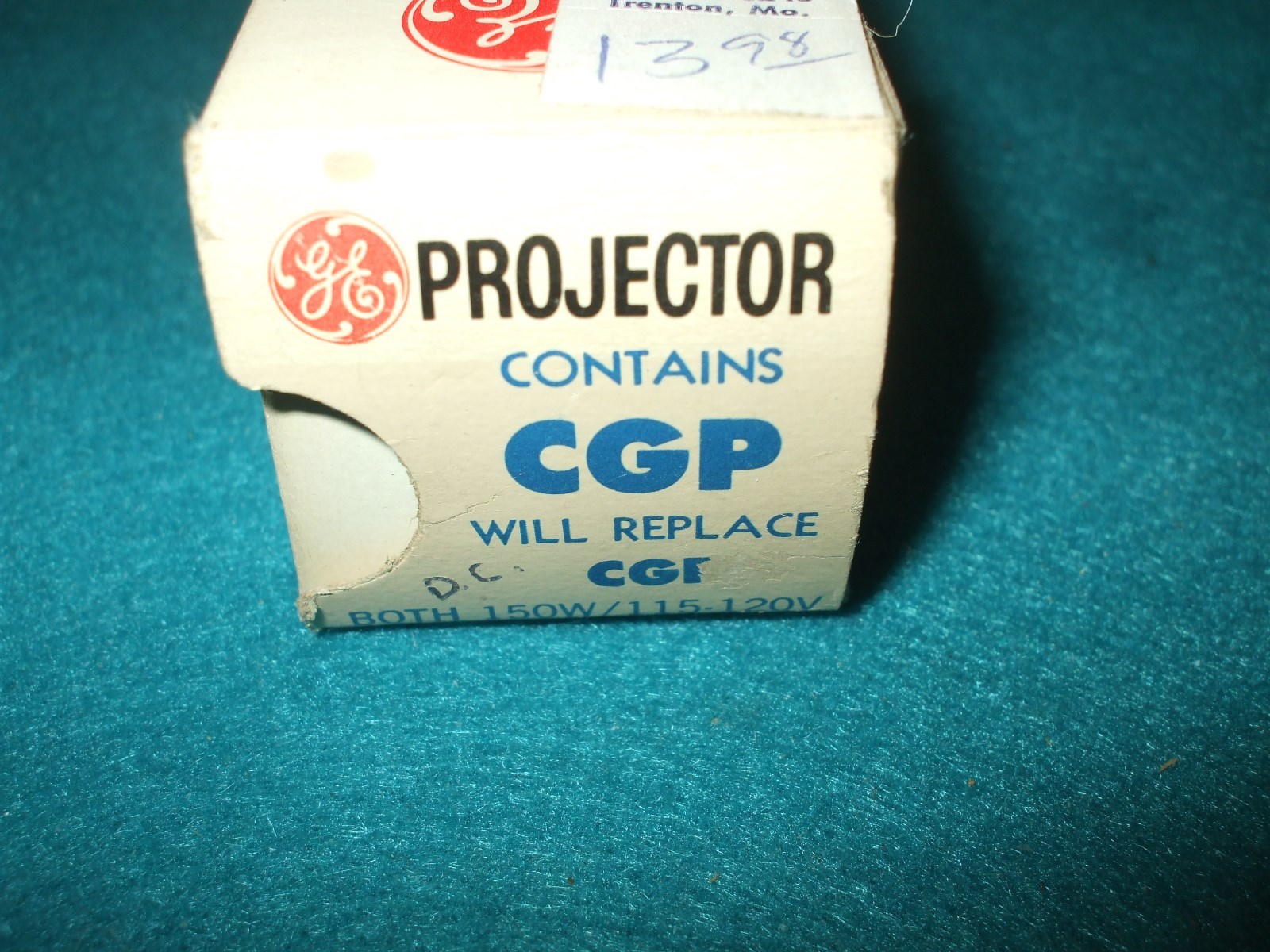 CGP/CGF 115-120 Volt 150 Watt Bulb 115-120V 150W Lamp GE Projector Lamp (#13)