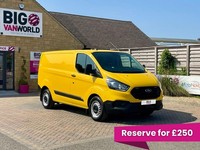 Ford Transit Custom 340 TDCI 130 L1H1 LEADER ECOBLUE SWB LOW ROOF FWD