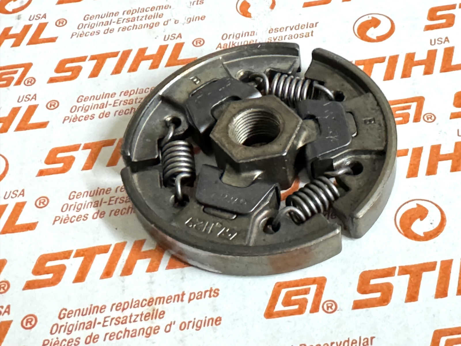 STIHL OEM CLUTCH 1123-160-2050 : STRIPPED NEW MS 170 180 250 210 230 C 251 191 - Picture 3 of 3