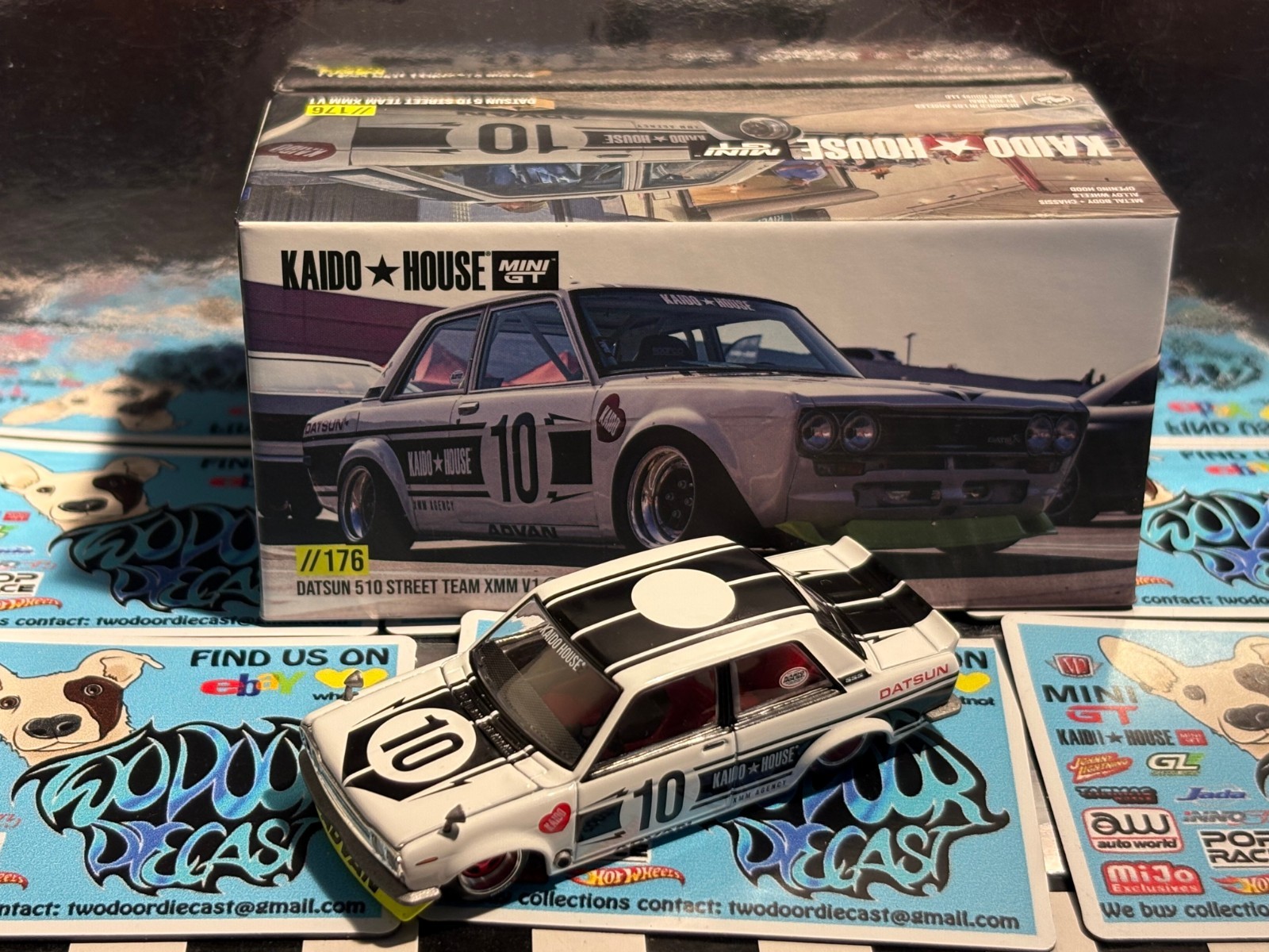 ミニカー KAIDOHOUSE DATSUN KAIDO 510WAGAN 010 011 Mini GT KAIDO House Datsun 510 WAGON Pro Street 010/011 Set