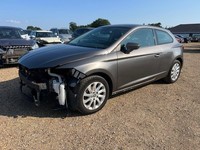 2016 SEAT LEON SE SPORT COUPE EURO 6 ULEZ COMPLIANT SALVAGE DAMAGED REPAIR CAT S