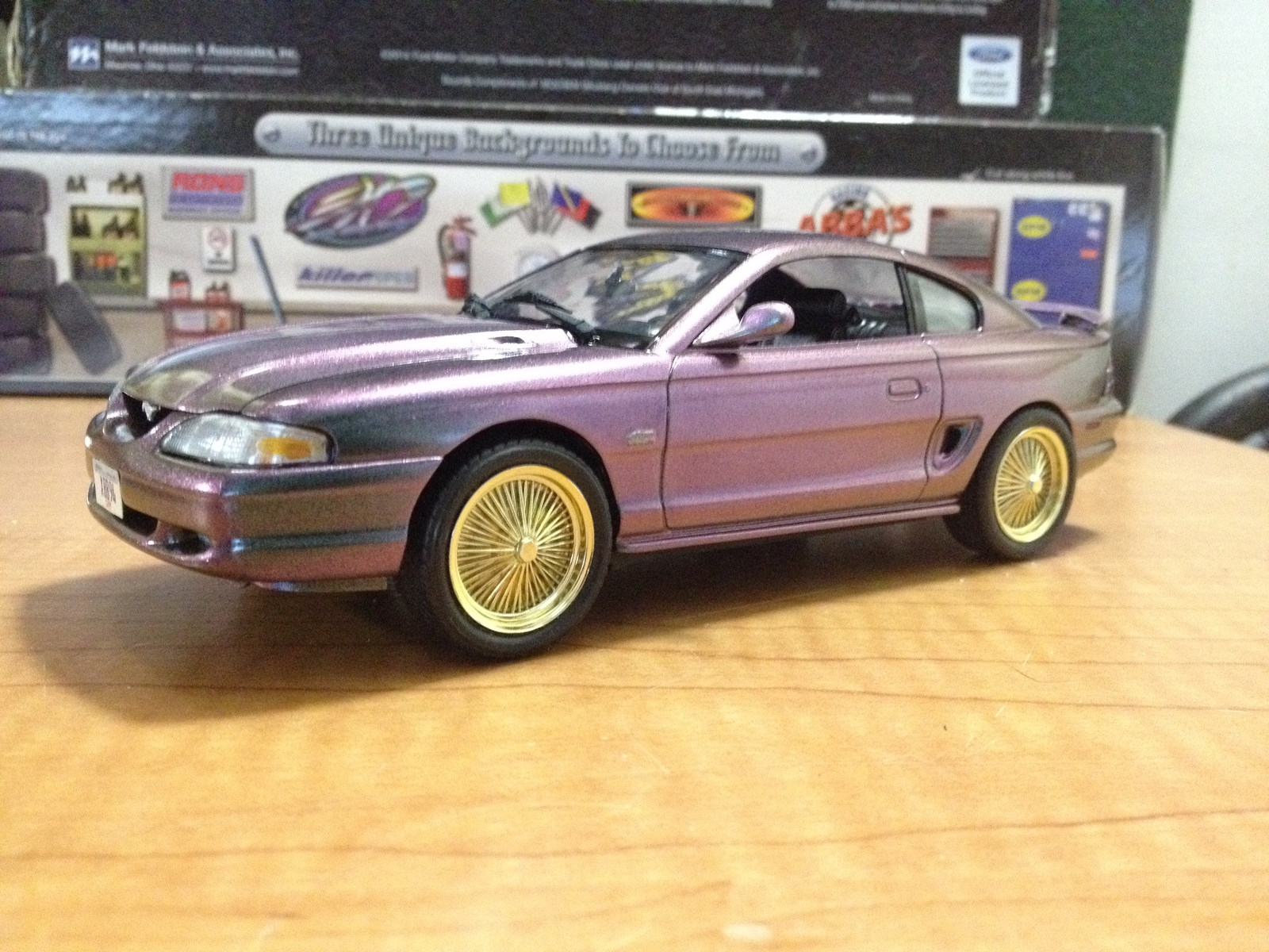 1994 Monogram '94 Mustang GT Ford 1/25 Scale Plastic Model