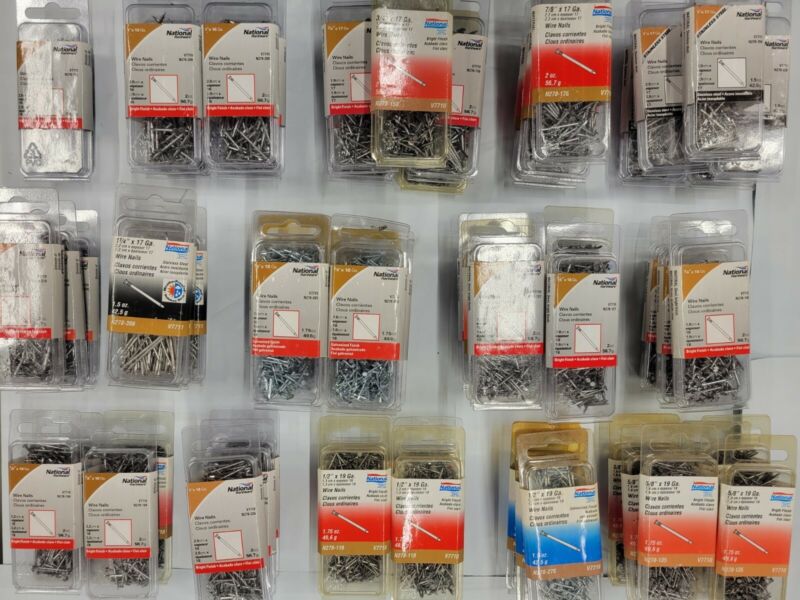 National Hardware Wire Nails - MANY SIZES AND FINISHES TO CHOOSE FROM