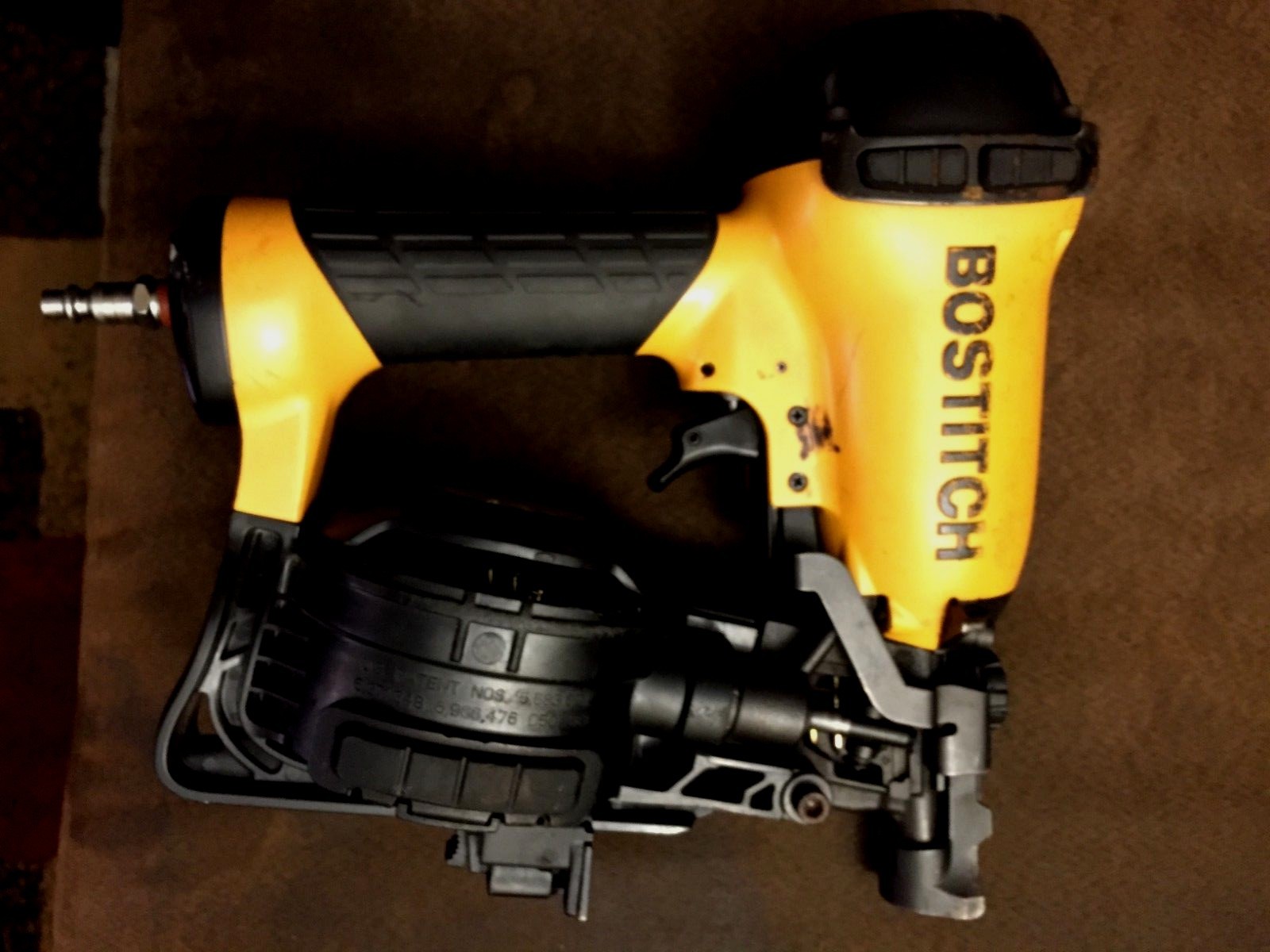 BOSTITCH (RN46-1)  3/4-Inch to 1-3/4-Inch,Coil Roofing Nailer WELL TAKEN CARE OF